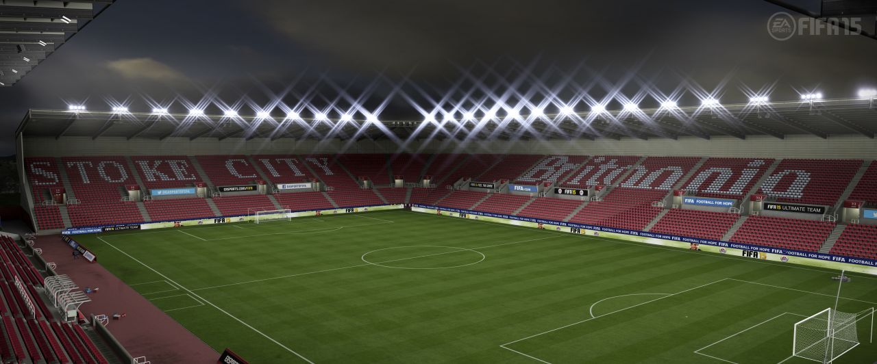 《FIFA15》最新游戏截图 看看游戏球员与真人的差别