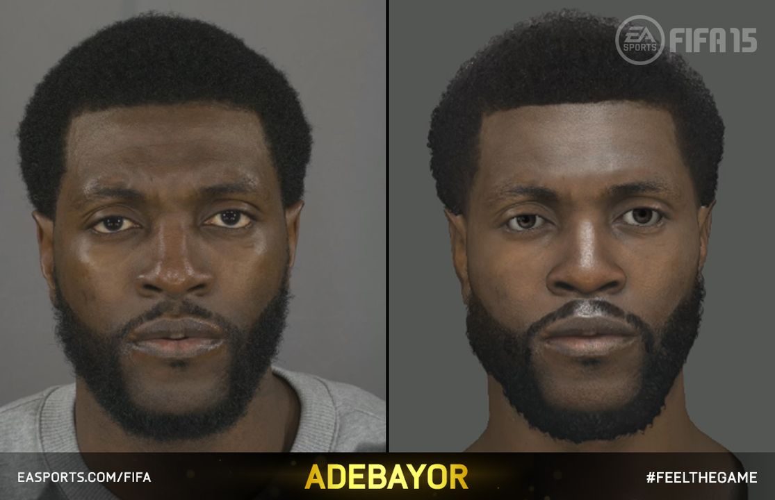 《FIFA15》最新游戏截图 看看游戏球员与真人的差别