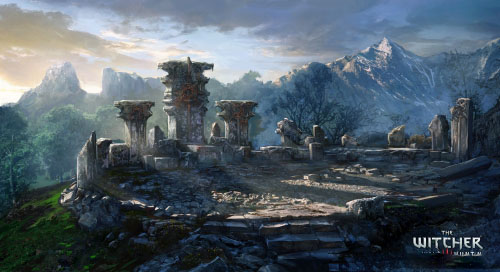 《巫师3：狂猎》全新原画与截图欣赏 狩猎即将到来