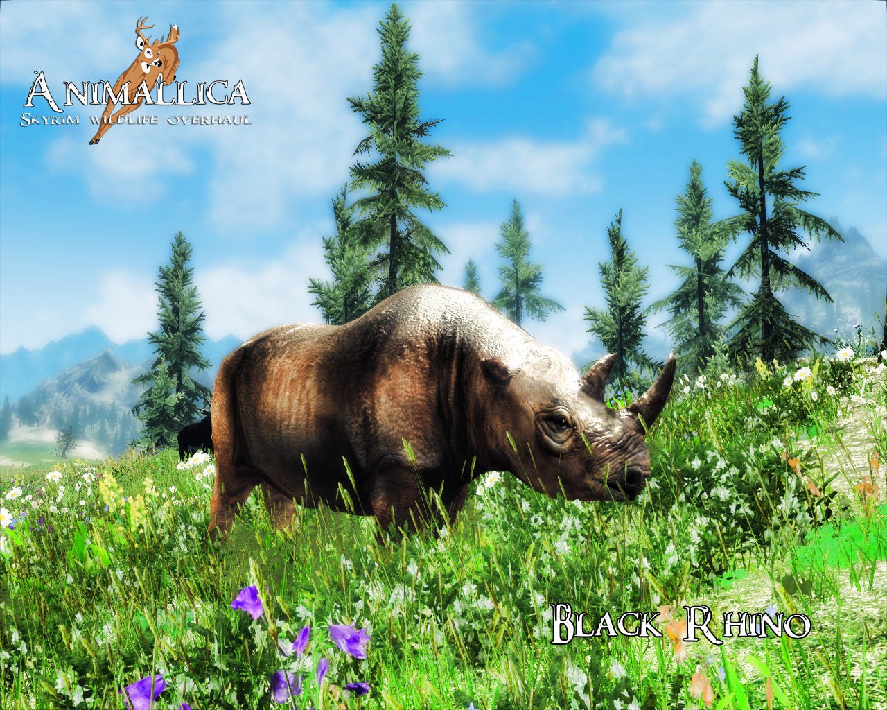 《上古卷轴5：天际》里的动物世界 最新动物mod赏