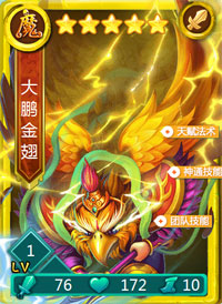 迷你西游大鹏金翅图鉴
