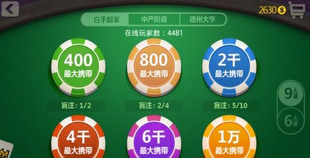 天天德州无限注码介绍