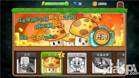 植物大战僵尸全明星阳光菇玩法
