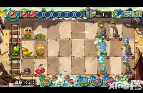 植物大战僵尸全明星万里长城第四关
