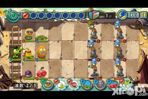 植物大战僵尸全明星万里长城第四关