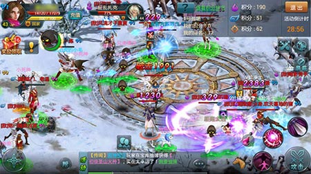 神域之光激情团战 pvp系统战个痛快