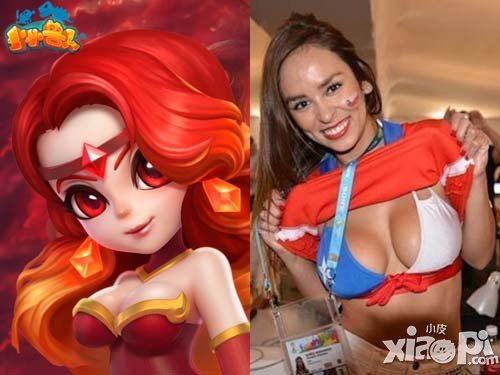 小小兽人高精尖设计 火女形象完美再现