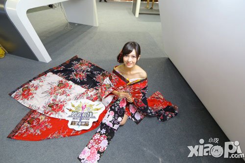 勇者前线美女玩家图片欣赏　最美和服少女亮相