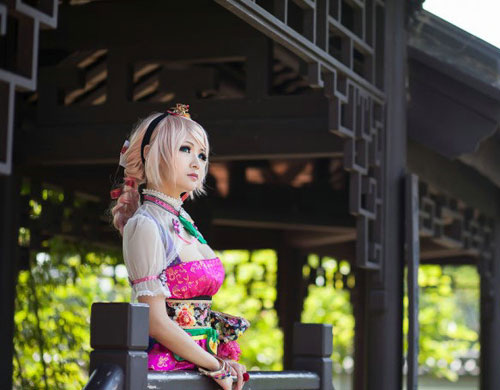剑灵韩服巨乳软妹COS(5)