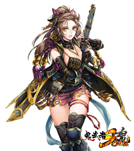 《鬼武者魂》精美人物原画（一）(9)