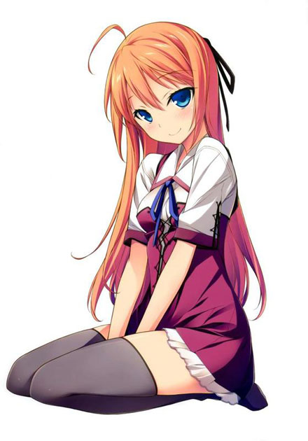 二次元呆毛美少女图集(14)