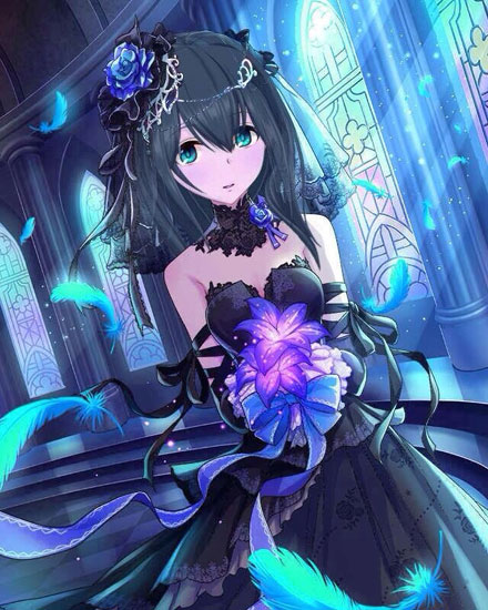 二次元刘海美少女美图集(5)