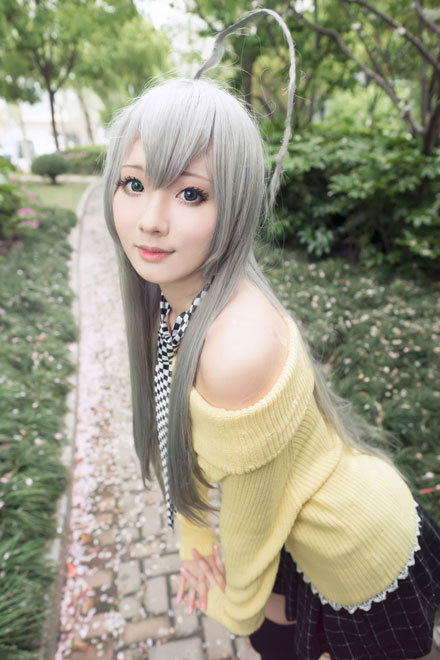 清纯萌妹奈亚子COS(9)