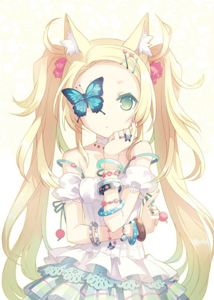 海量二次元托腮少女美图赏(6)
