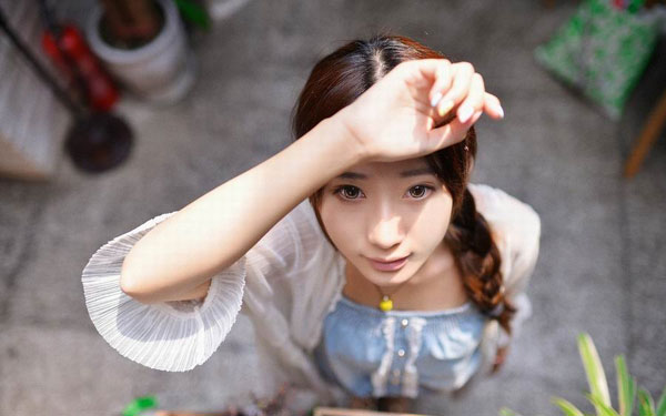 氧气美女户外高清写真(6)