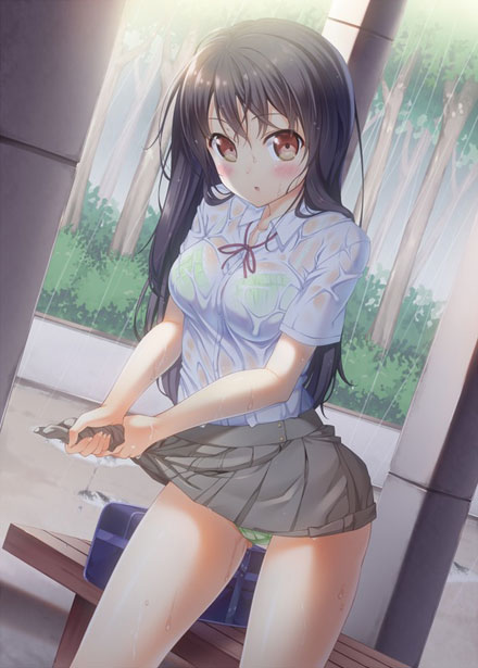 二次元湿身美少女美图赏(17)