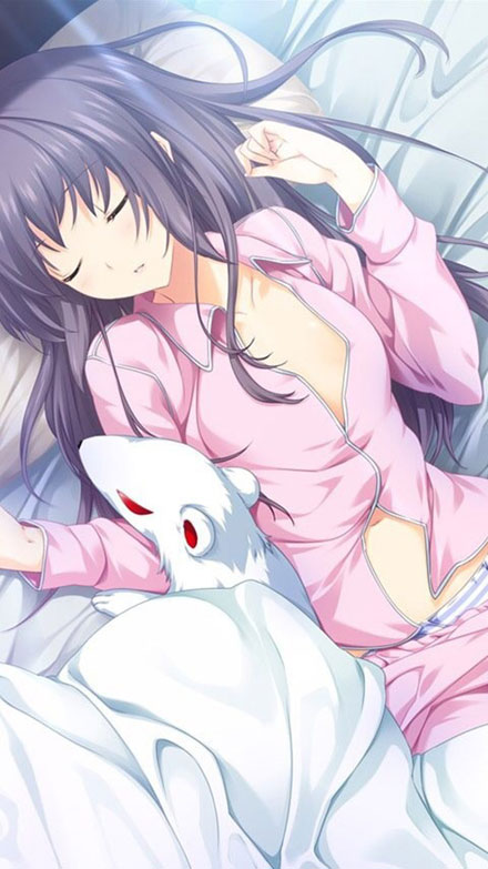 二次元熟睡中的美少女美图合集(5)