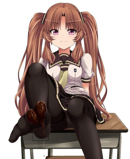 二次元美足少女福利图(17)