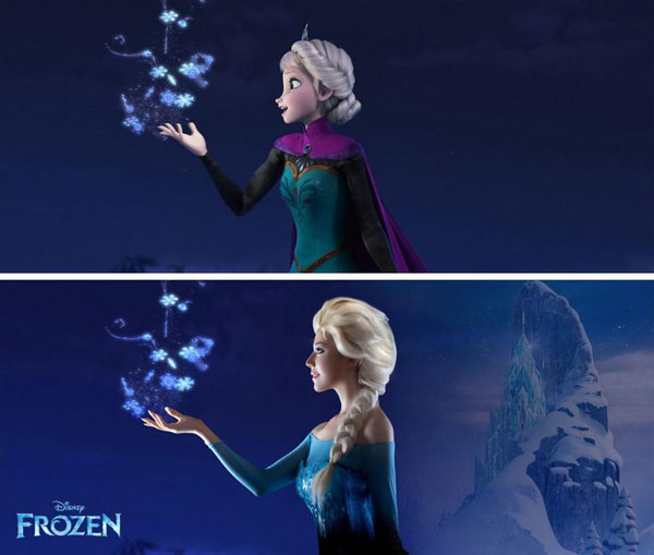 冰雪奇缘女神再现真人版冰雪皇后(9)