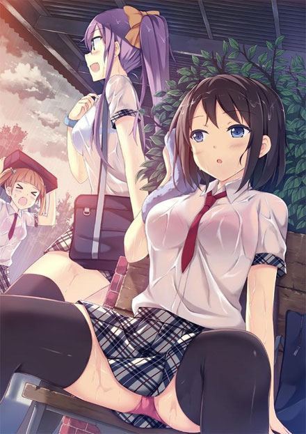 二次元湿身美少女美图赏(14)