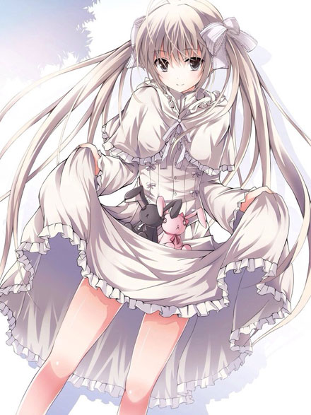 二次元银发美少女美图图集(16)