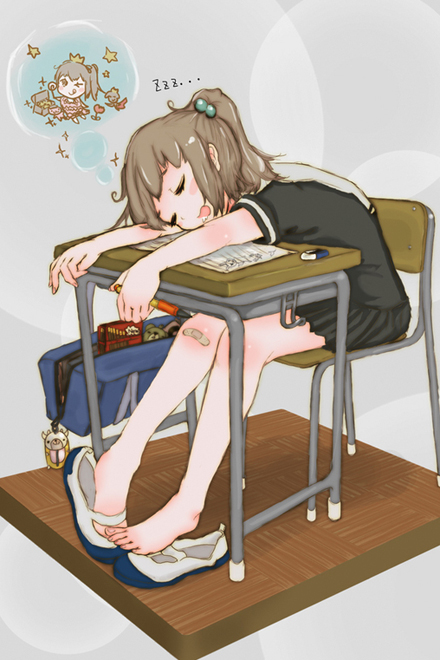 二次元熟睡中的美少女美图合集2(13)