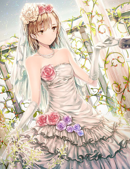 二次元婚纱美少女图集2(8)