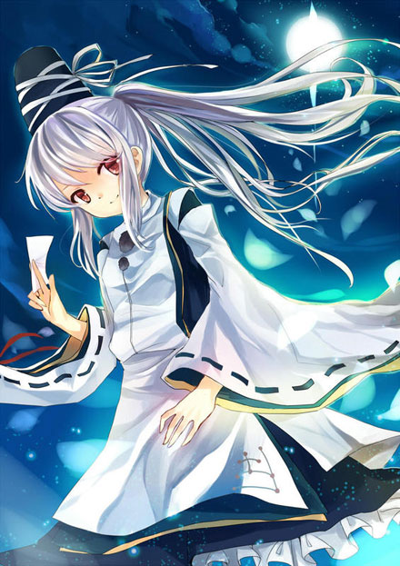 二次元银发美少女美图图集(10)