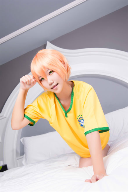 《Love Live!》星空凛性感球衣COS(2)