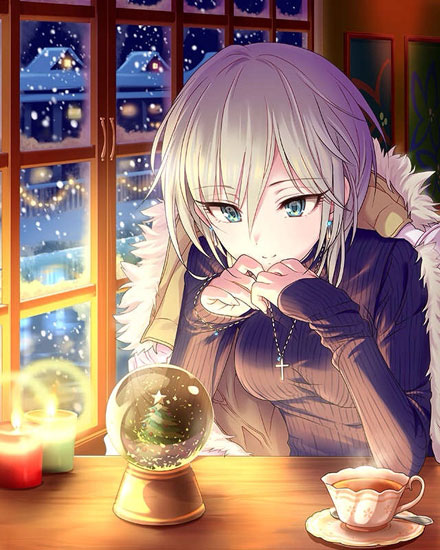 二次元刘海美少女美图集(6)