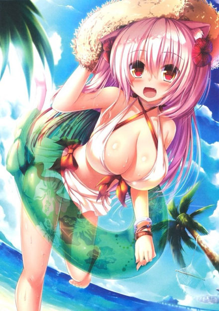 二次元巨乳美少女超宅男福利美图(22)