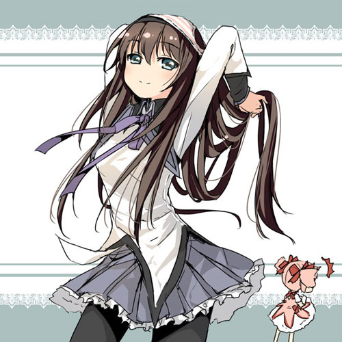 二次元头顶胖次美少女图赏(11)
