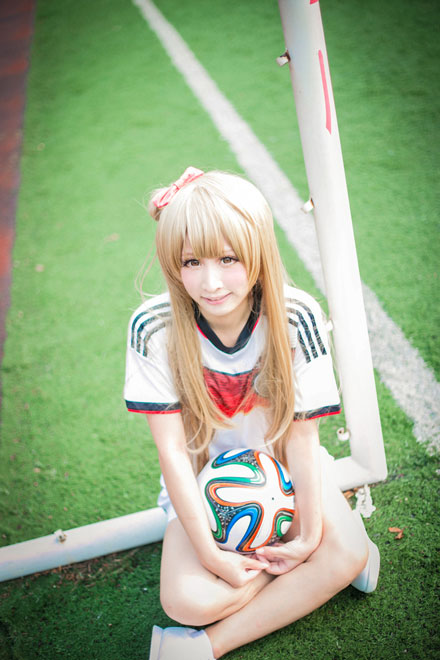 《LoveLive》南小鸟萌妹足球服Cos(5)