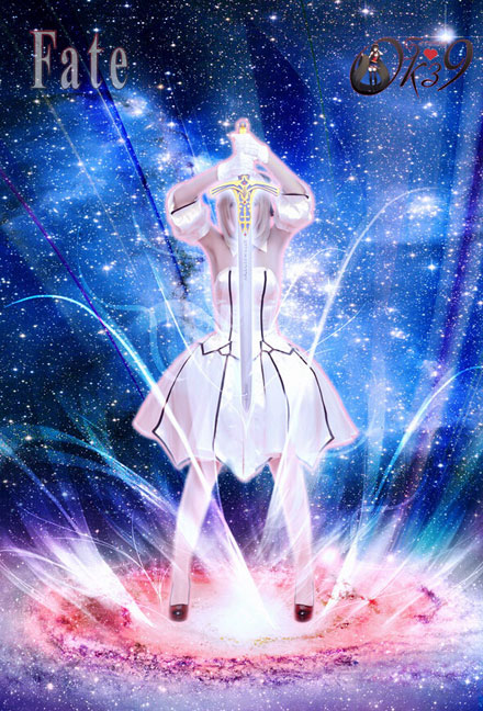 OSK39吾王Saber武器版Cos(9)