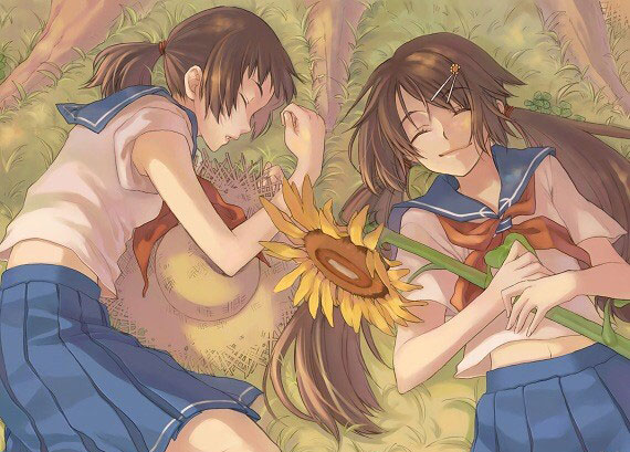 二次元熟睡中的美少女美图合集(6)