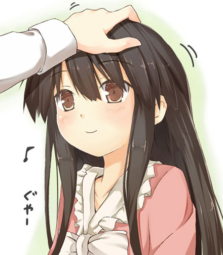 二次元美少女摸头美图赏(10)