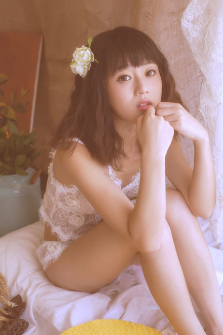 日系少女私房朦胧唯美写真(2)