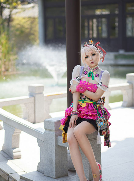 剑灵韩服巨乳软妹COS(7)