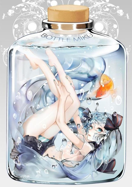 二次元水中美少女夏日清凉福利图(7)