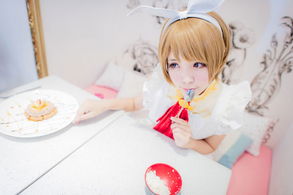 《LoveLive》小泉花阳吃货COS(5)