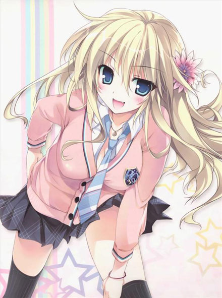 二次元金发美少女美图赏(11)