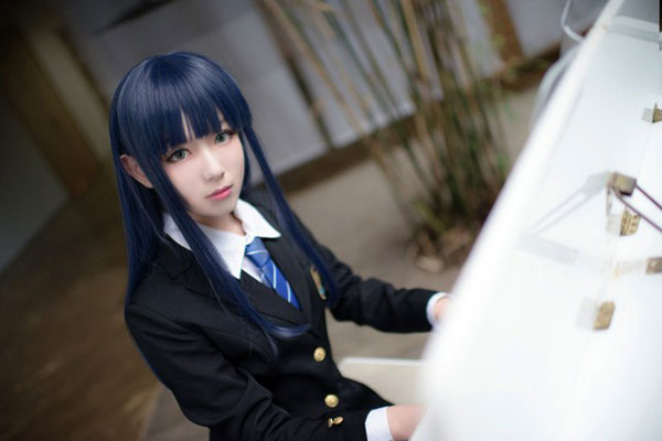 贫乳少女《白色相簿2》冬马和纱COS(7)