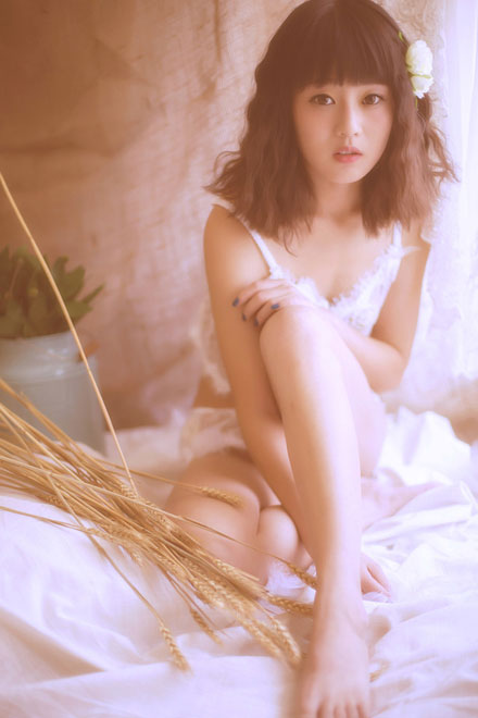 日系少女私房朦胧唯美写真(5)