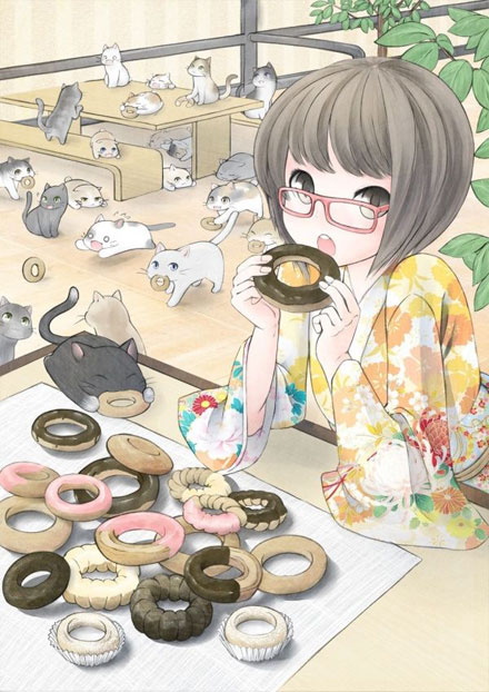 二次元眼镜美少女美图赏(7)