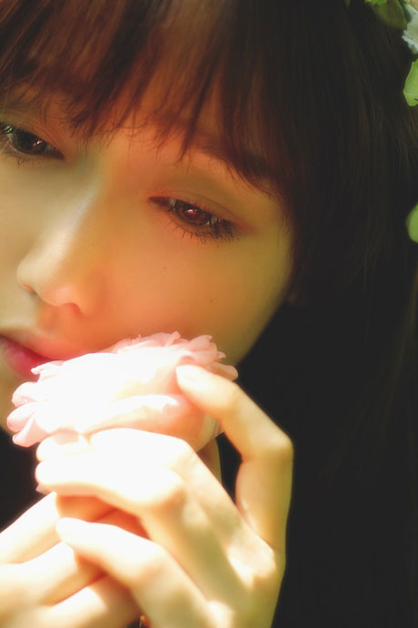 小清新美女谭湘君户外唯美写真(18)