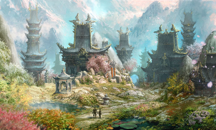 剑灵精美场景原画图(10)