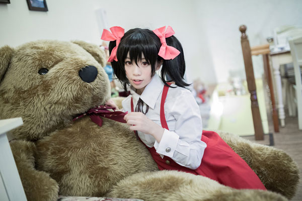 清纯萌妹《LoveLive》矢泽妮可COS(11)