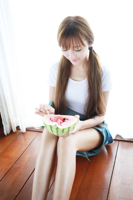 嫩模王馨瑶私房小清新写真(3)