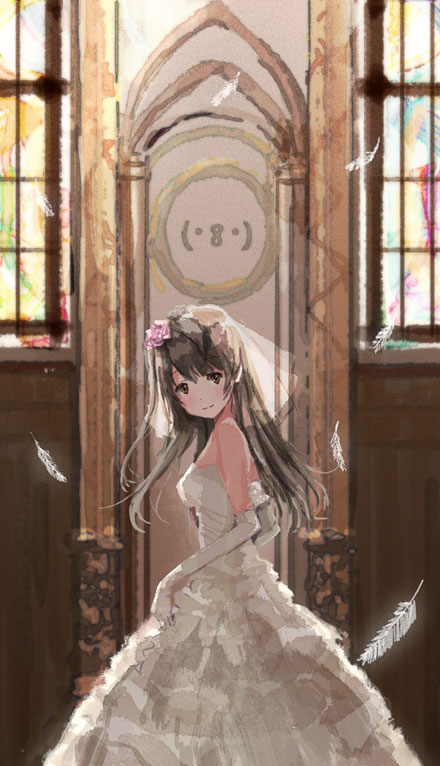 二次元婚纱美少女图集2(17)