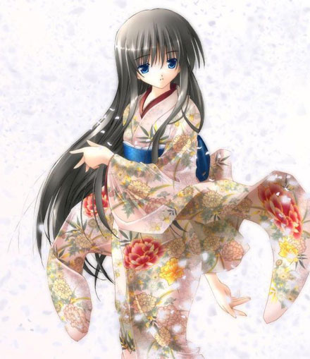 二次元和服美少女精美图集(14)